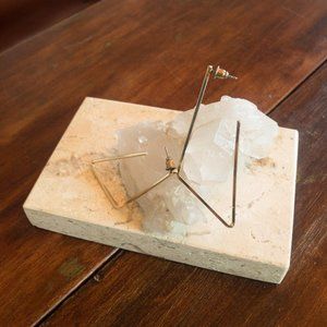 Gold Geometric Earrings